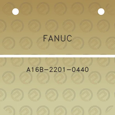 fanuc-a16b-2201-0440