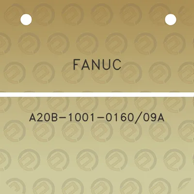 fanuc-a20b-1001-016009a