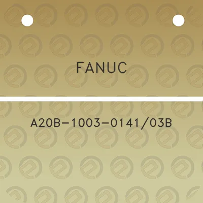 fanuc-a20b-1003-014103b