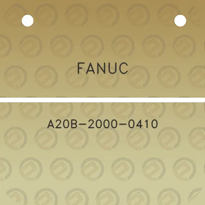 fanuc-a20b-2000-0410