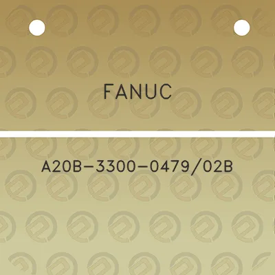 fanuc-a20b-3300-047902b