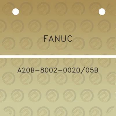 fanuc-a20b-8002-002005b