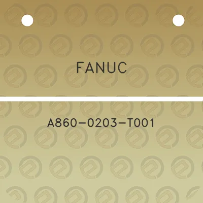 fanuc-a860-0203-t001