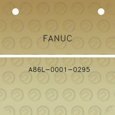 fanuc-a86l-0001-0295