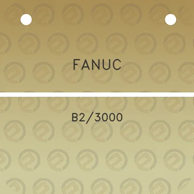 fanuc-b23000