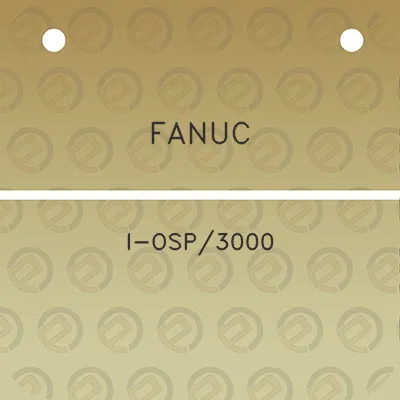 fanuc-i-osp3000