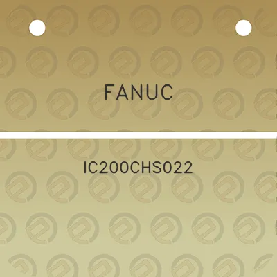 fanuc-ic200chs022