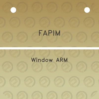 fapim-window-arm