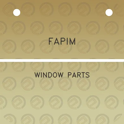 fapim-window-parts