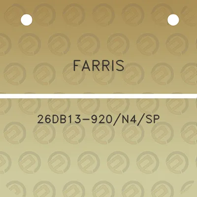 farris-26db13-920n4sp