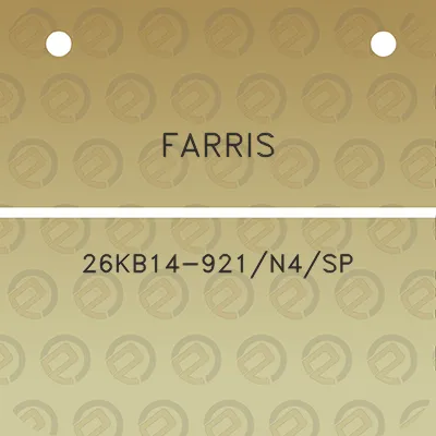 farris-26kb14-921n4sp