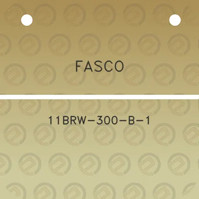 fasco-11brw-300-b-1