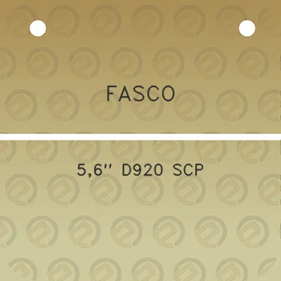 fasco-56-d920-scp