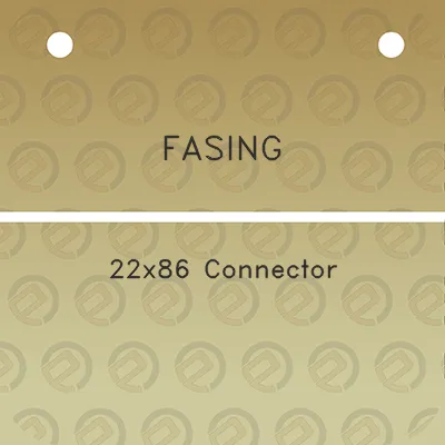 fasing-22x86-connector