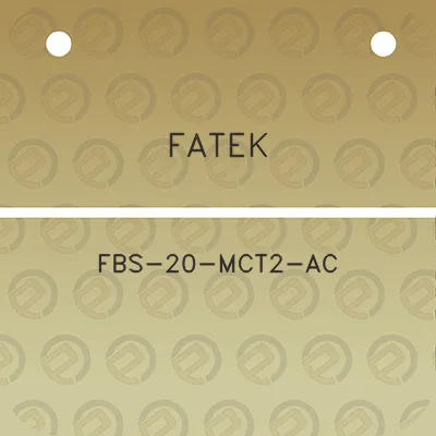 fatek-fbs-20-mct2-ac