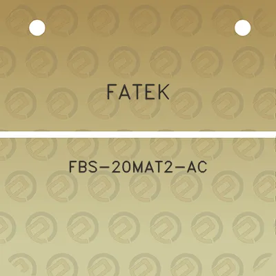 fatek-fbs-20mat2-ac