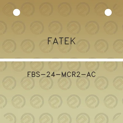 fatek-fbs-24-mcr2-ac