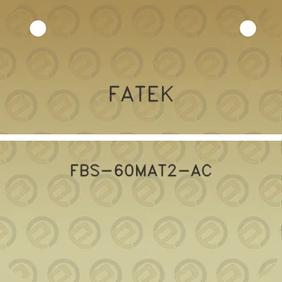 fatek-fbs-60mat2-ac