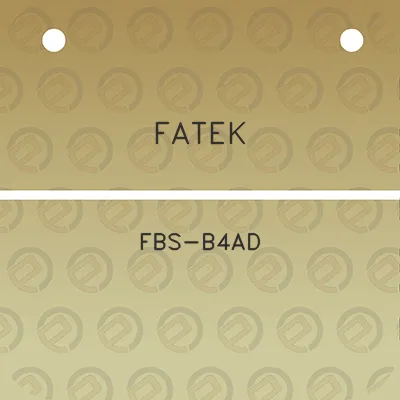 fatek-fbs-b4ad