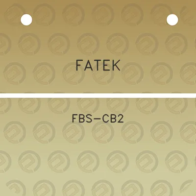 fatek-fbs-cb2