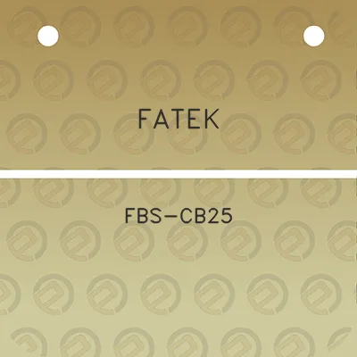 fatek-fbs-cb25