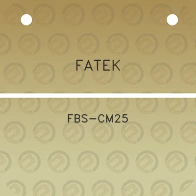 fatek-fbs-cm25