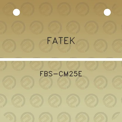 fatek-fbs-cm25e