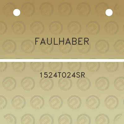 faulhaber-1524to24sr