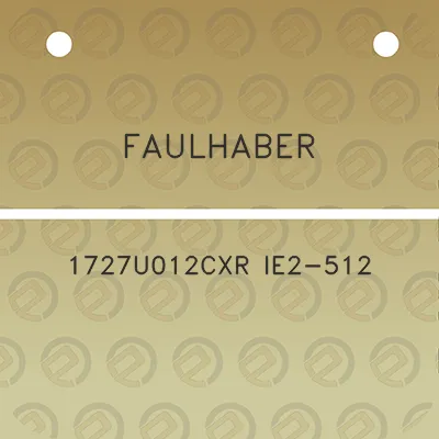 faulhaber-1727u012cxr-ie2-512