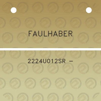 faulhaber-2224u012sr