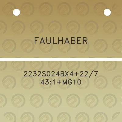 faulhaber-2232s024bx4227-431mg10