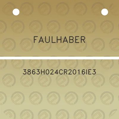 faulhaber-3863h024cr2016ie3