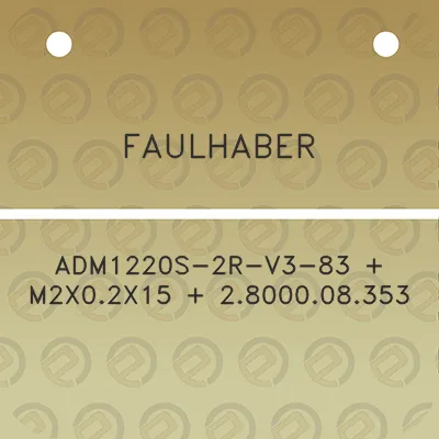 faulhaber-adm1220s-2r-v3-83-m2x02x15-2800008353