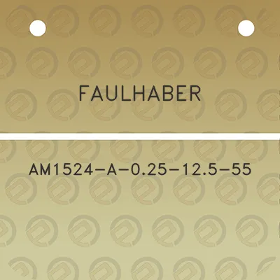 faulhaber-am1524-a-025-125-55