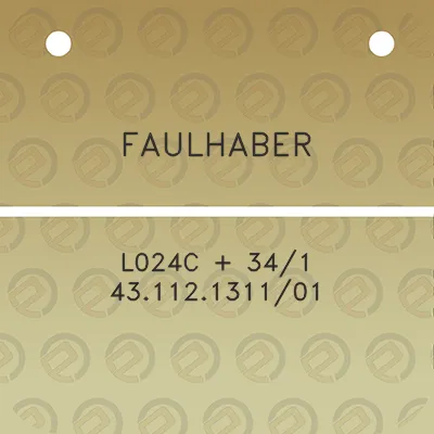 faulhaber-l024c-341-43112131101