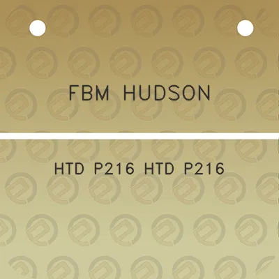 fbm-hudson-htd-p216-htd-p216