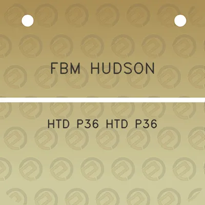 fbm-hudson-htd-p36-htd-p36