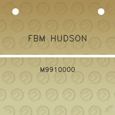 fbm-hudson-m9910000