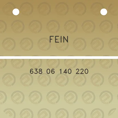 fein-638-06-140-220