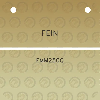 fein-fmm250q