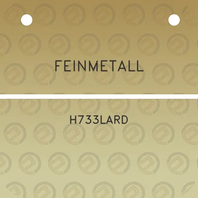 feinmetall-h733lard