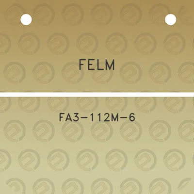 felm-fa3-112m-6