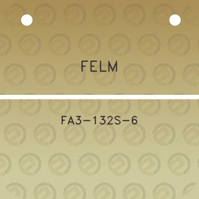 felm-fa3-132s-6