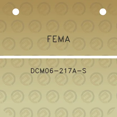 fema-dcm06-217a-s