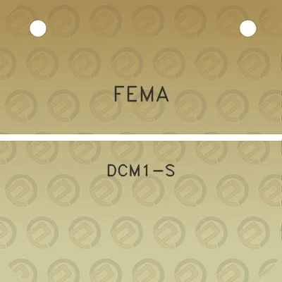 fema-dcm1-s