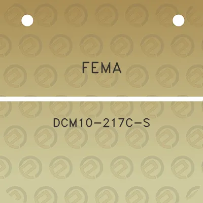 fema-dcm10-217c-s