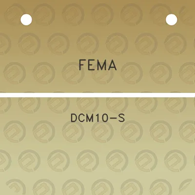 fema-dcm10-s