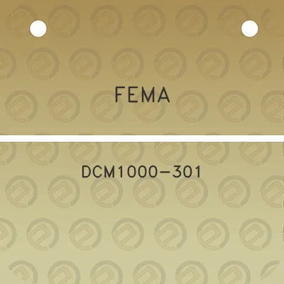 fema-dcm1000-301