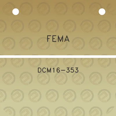 fema-dcm16-353