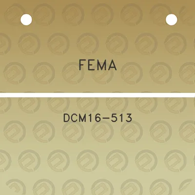 fema-dcm16-513